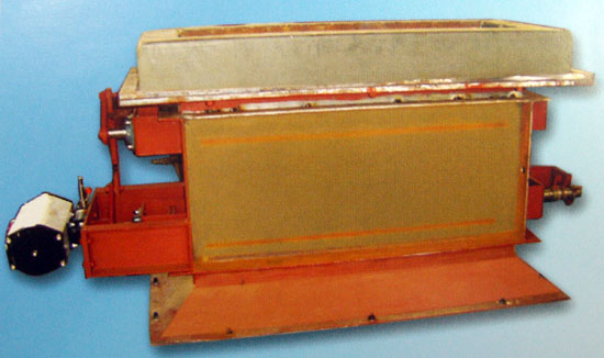 氣動雙擋板方風門